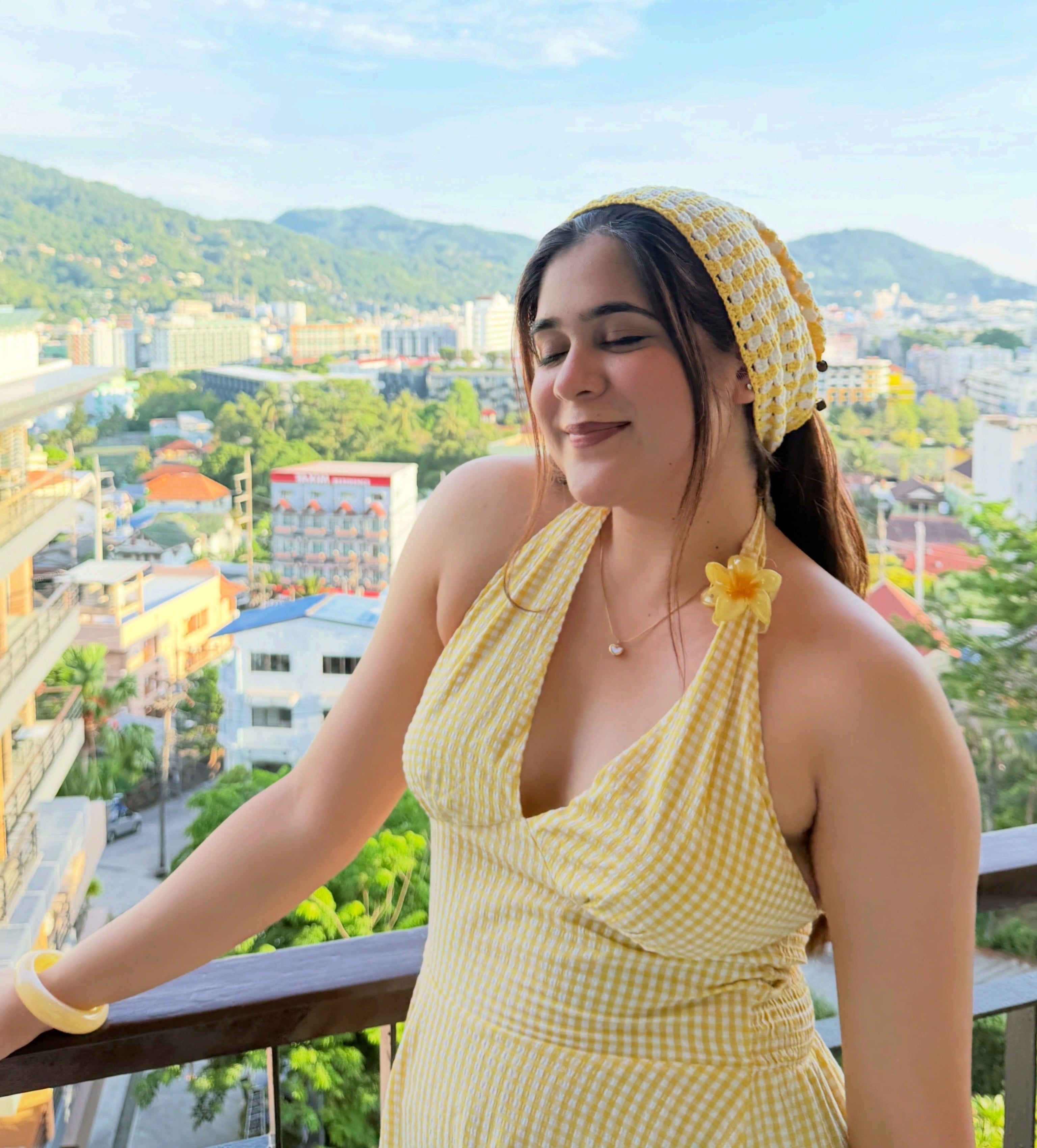 Sunbeam Crochet Bandana