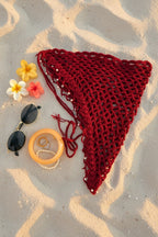 Cherry Crochet Bandana