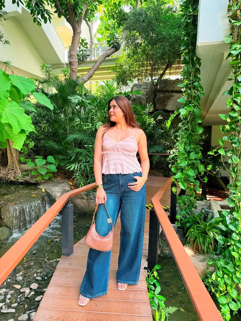 Deep Indigo Wide-Leg Denim