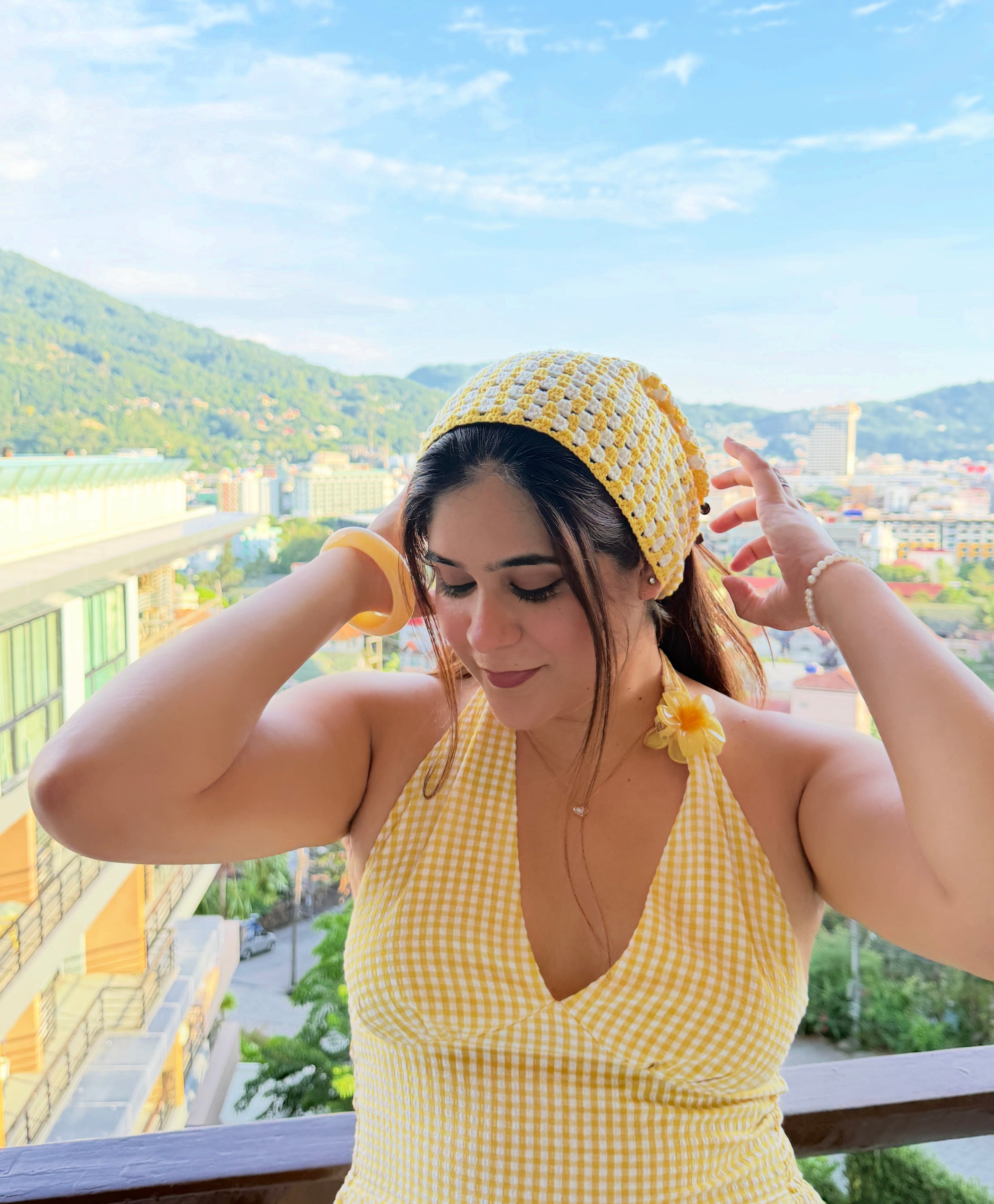Sunbeam Crochet Bandana