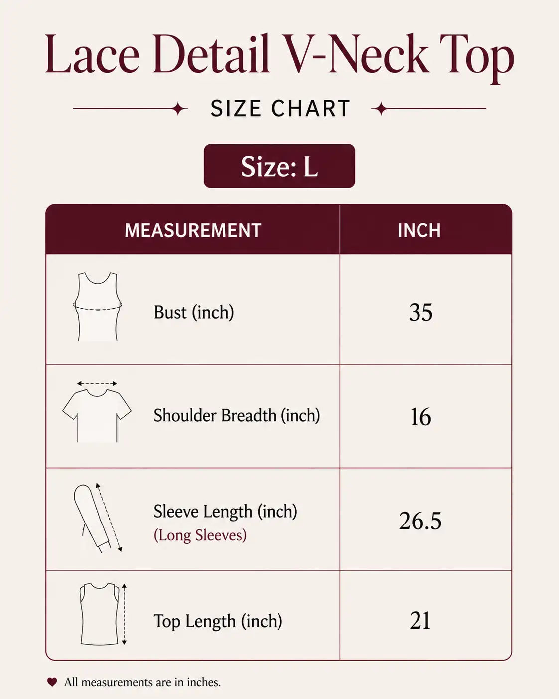Lace Detail V-Neck Top