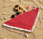 Boho Berry Crochet Bandana