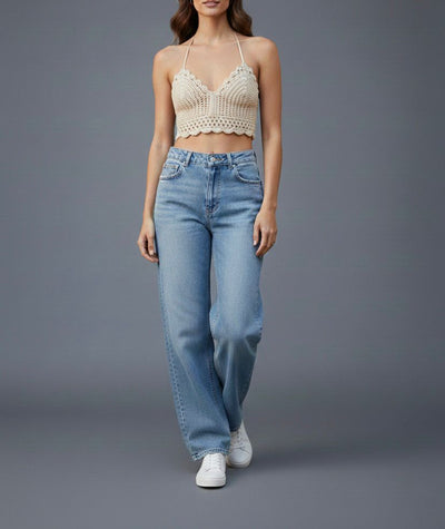 Summer Crochet Bralette Top