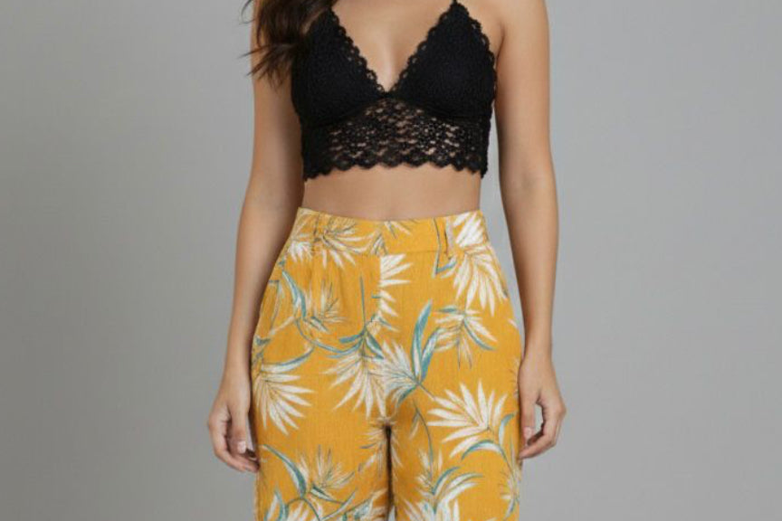 That Black Crochet Top