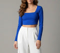 Soft Fit Square-Neck Top