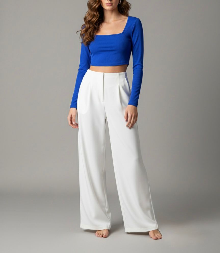 Soft Fit Square-Neck Top